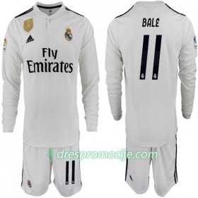 Real Madrid Dres BALE 11 Dječji Domaći 2018/19 Dugim Rukavima